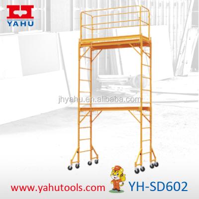 China Steel Steel Scaffolding with Guard Rail and Outtriggers YH-SD602 for sale