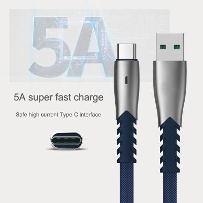 China New High Quality Mobile Phone High-elasticity Multifunctional Usb 5A Fast Charging Data Line In Mobile Phone for sale