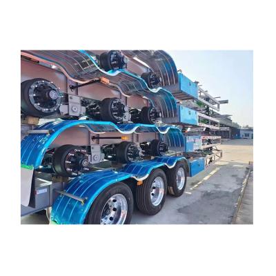 China Hot Selling Eco-friendly 45ft 20ft Truck Trailer Twist Lock Container Skeleton Semi Trailer High Standard for sale