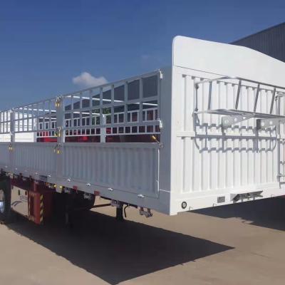 China Truck Trailer Bagged Grain Transport Trailer Bulk Grain Trailer Grain Trailer for sale