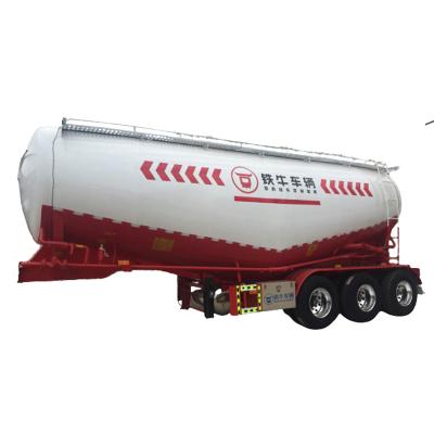 China SHANDONG Tieniu OEM 3 axle 45m3 cement powder truck trailer truck dry bulk semi trailer for sale for sale