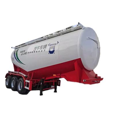 China Truck Trailer Best Selling 43m 3 43m Cement Tanker Semi Trailer Bulk Transport Cement Tanker Trailer For Sale Export for sale