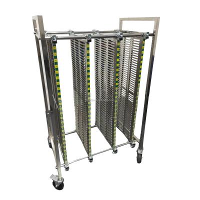 China High Quality Storage Durable ESD Stainless Steel PCB Trolley Cart Factory for sale