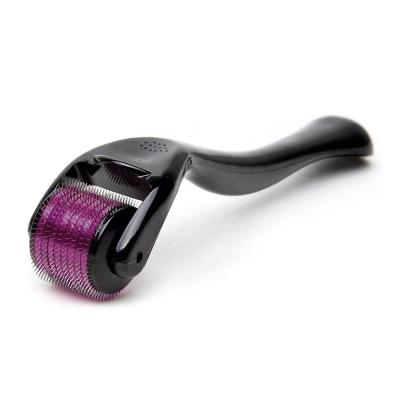 China US 540 Titanium Needle Black 0.5/0.25mm Micro Derma Roller Anti-Puffiness BOAT For Women Face for sale