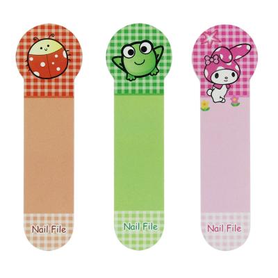 China 100/180. Popular. Fashionable. Durable Custom Kids Lace Double Sided Sanding Folder Emery Board Eco Cartoon Nail Folder Cute Nail Polish Folder Nail Care Manicure Tool for sale