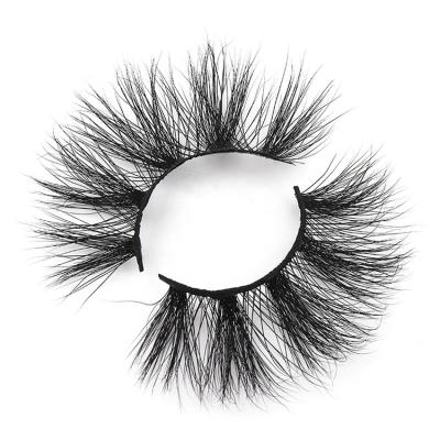 China Thick Makeup Tools Real Mink Fur Handmade 35mm 3D Mink Eyelashes With Eyelashes Package black box eyelash wholesale 100% for sale