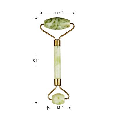 China No noise/portable comfortable handheld. Green Jade Roller For Face Roller Etc. Wholesale Custom Logo Xiuyan Stone Facial Massage for sale