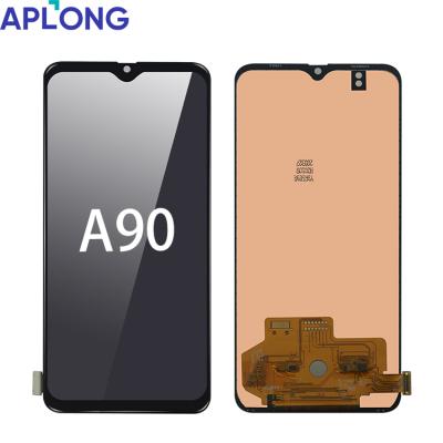 China New Best Quality Broken Screen Fix Phone LCD Screen And Digitizer Assembly For Samsung Galaxy A90 for sale