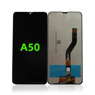 China Original Fix Phone Broken Screen LCD For Samsung Galaxy A50 Trial Full Screen For Samsung Galaxy A50 With Digitizer for sale