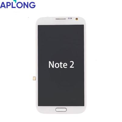 China High Quality Fix Phone Broken Screen Mobile Phone LCDs For Samsung Galaxy Note 2 Show LCD Screen Replacement for sale