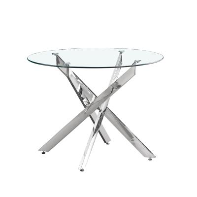 China Cheap Round Dining Table (Size) Small Apartment Adjustable Multifunctional Wooden Modern Luxury Design for sale