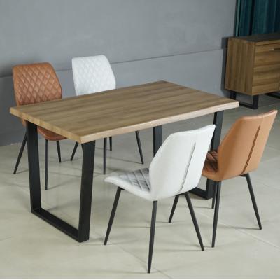 China Nordic Hot-selling Modern Furniture In China Four Square 4 Chair Classic Luxury Dining Table for sale