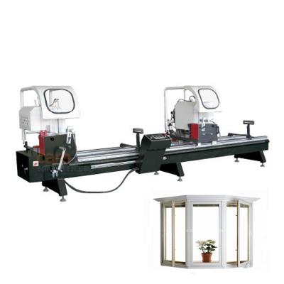 China UPVC Window Making Machine Digital Double Miter Cut Saw UPVC Window Making Machine for sale