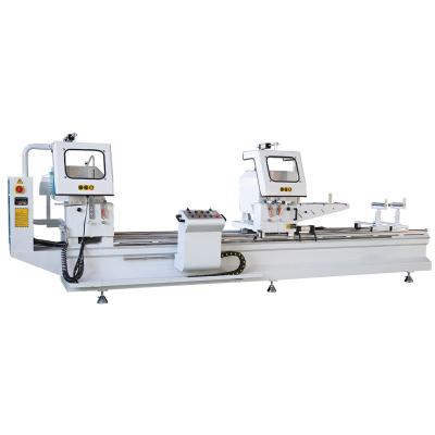 China Window Making Machine Double Head Aluminum Window Profile Digital Cutting Saw Machine for sale