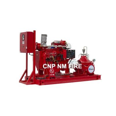 China Cast Iron 1000gpm UL Listed Split Case Centrifugal Fire Pump NFPA20 Standard for sale