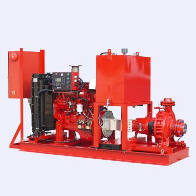 China High Quality 500usgpm@80psi Fire Fighting UL Listed End Suction Diesel Fire Fighting Pump for sale