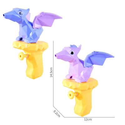 China Summer Toys Promotional Small Summer Cheap Cartoon Gift Beach Game Toys Dinosaur Outdoor Bathroom Toy Water Gun For Kids for sale