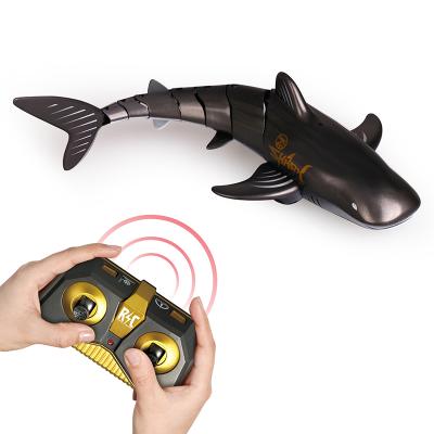 China Bath Toy Hot Selling Remote Control Child Kids Realistic Waterproof Battery Toy Shark Toy for sale