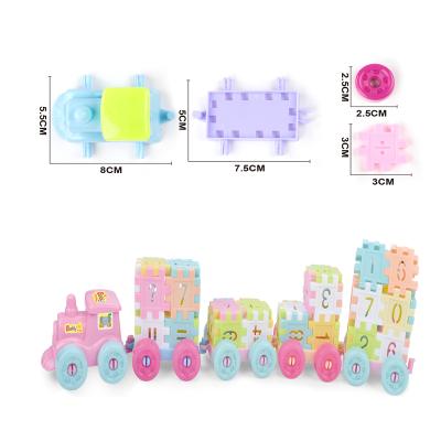 China DIY TOY Children's puzzle and the ever-changing assembling traditional digital building blocks of small particles form the set for sale