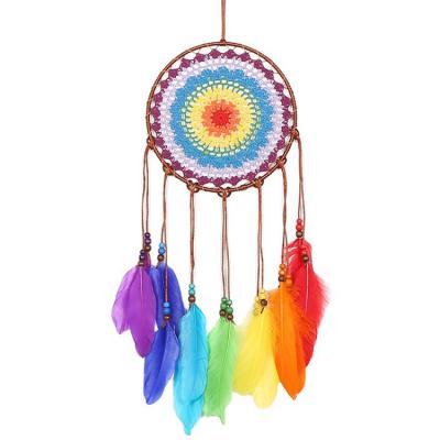 China China Wholesale Dream Catcher Decoration Feather Catcher Hanging Decoration Dream Catcher Indian Hot Items Amazon Dream Catcher for sale