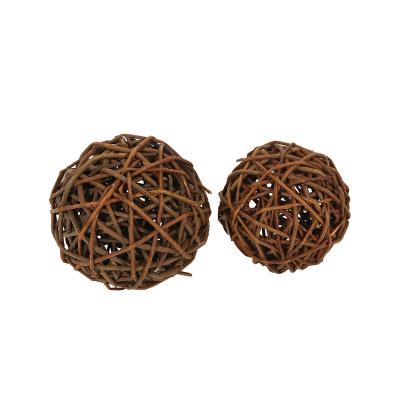 China Christamas Home Decoration Factory Direct Sale Low Price Christmas Tree Ball Wicker Christmas Balls for sale