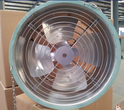 China Building Material Stores Hanging Stainless Steel Greenhouse Air Circulation Fan For Poultry for sale