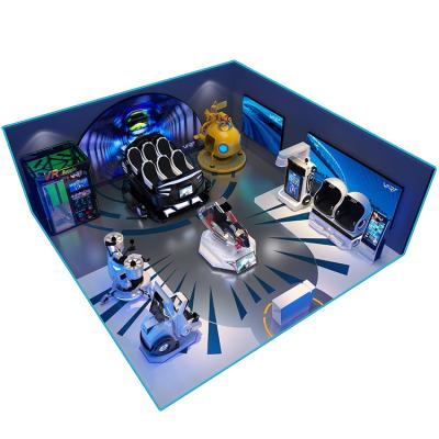 China Guangzhou Factory Vr Outdoor Vr Manufacturer 9D Play Game Zone Indoor Arcade Games Cinema Vr Theme Park for sale