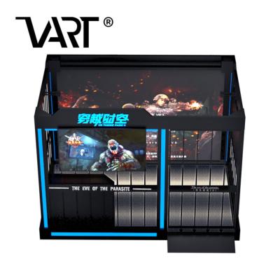 China Large Theme Park VR Space Station Virtual Reality Amusement Shooting Games Vr Arcade Machine With Vr Gun Shooting for sale