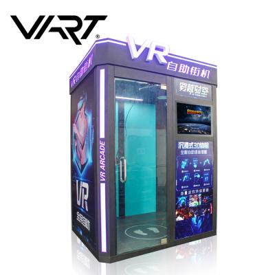 China Game Center VART Virtual Reality Arcade Machine Arcade Room VR Game 9D Equipment VR Shooting Simulator for sale