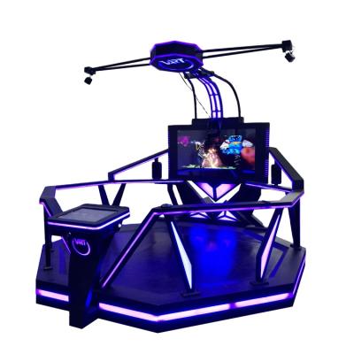 China VART VR Game Machine 9D VR Standing Large VR Space Rig For Shooting Game L3060*W3000*H2700mm for sale