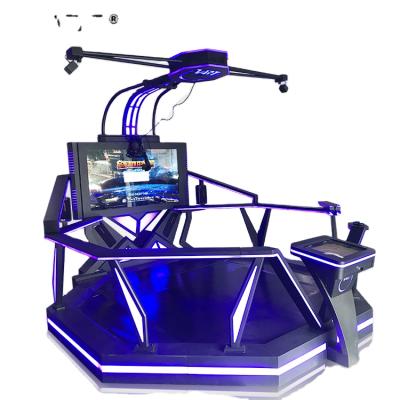 China VART VR Stand Station 9D VR Arcade Game Machine VR Platform Boxing Simulator 60inch for sale