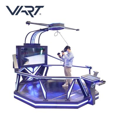 China VART VR Machine Simulator Virtual Reality Platform Arcade Games VR Interactive Equipment For Sale L3060*W3000*H2700mm for sale