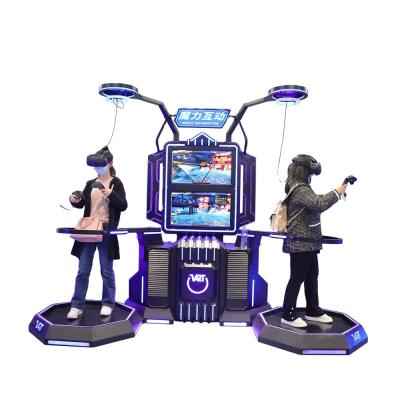 China Walk Freely In 2021 Stage Fully Immersive Game VR Games Simulator VR Electronic Position Platform Machine for sale