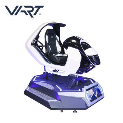 China Theme Park Earn Money Virtual Reality Racing Motion Platform 9D Vr Racing Simulator For Amusement Park for sale