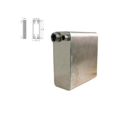 China Home Use Double Wall Brazed Plate Heat Exchanger B3-016 for sale