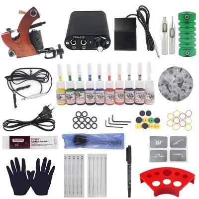 China 2021new tattoo workshops arrive tattoo kits machine gun for tattoo artist tattoo kit professional for sale