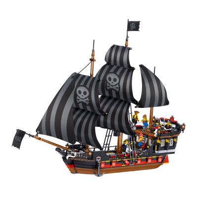 China Wholesale Educational Toys Pirate Ship Building Blocks Sets 987pcs for Children for sale