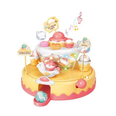 China Prentendre Play Top Selling Mini Ice Cream Kids Pretend Toys Light Up Toys For Kids for sale