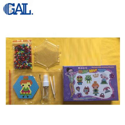 China Hot Selling Products Eco-friendly DIY Puzzles Water Mist Magic Bead Toys For Kid for sale