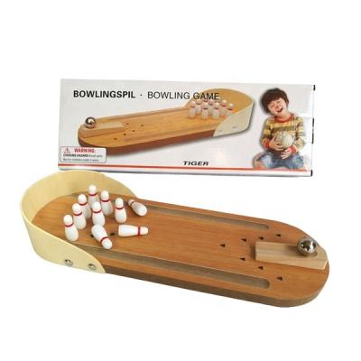 China Foldable Wooden Throwing Game Rolling Toys Set Juguetes Bowling Set Indoor Office Distributed Toy Gifts Fun GL591849 for sale