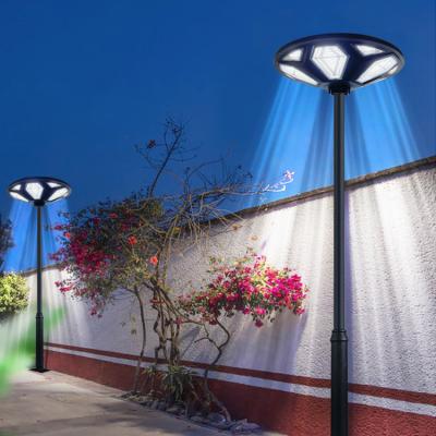 China High Light Efficiency Hot Selling Polycrystalline Silicon Light-powered Waterproof 2000watt All In One UFO Solar Led Garden Light for sale