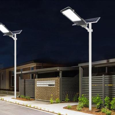 China High Light Efficiency Smd5730 Diecast Aluminum Remote Control Led Street Light Waterproof Ip65 100 200 300 Watt Solar Street Light for sale