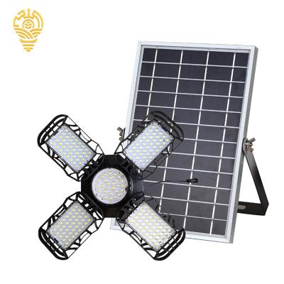 China Warehouse Lighting Angle ABS Folding Adjustable Garage Lighting Indoor 60w 80w 120w 200w Led Solar High Bay Lights for sale