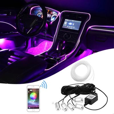 China Newest RGB Led Decoration Light For Car Interior RGB Light Cold Light Line SM-IT03 for sale