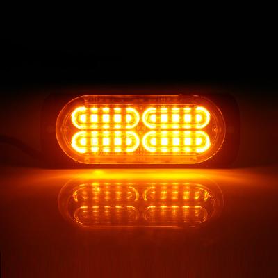 China All car 10w 20 led amber to white led strobe light for car for sale