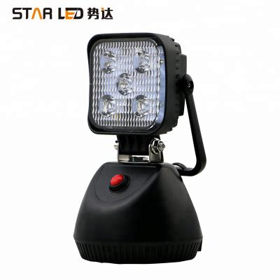 China All Car Work Area 15w Magnetic Led Light Magnetic Rechargeable Led Work Light For Cars for sale