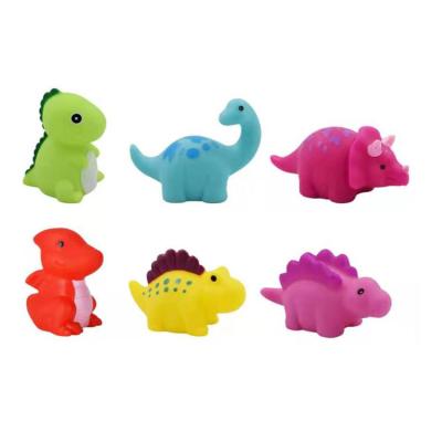 China Toy Sounds Baby Bath Toy Tiny Mini Bath Toy Wholesale Glowing Dinosaur Water Glow Baby Bath Water Toy for sale