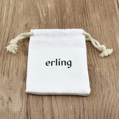 China Recyclable Cheap Custom Practical White Cotton Dust Bag for sale