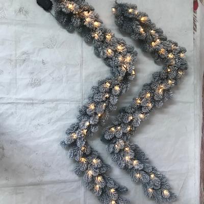 China Environment Friendly Wholesale Christmas Garland for Walls Stairs Fireplaces Xmas Home Decorations 6ft 9ft 12ft 15ft OEM for sale