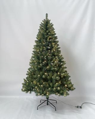 China Chirstmas Decor New Design High Quality Plus Realistic Artificial Christmas Trees Pre-lit Christmas Decor 3ft to 15ft LED OEM for sale